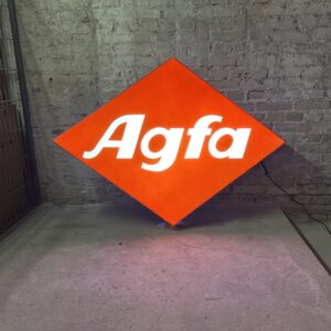 AGFA Leuchtreklame Vintage