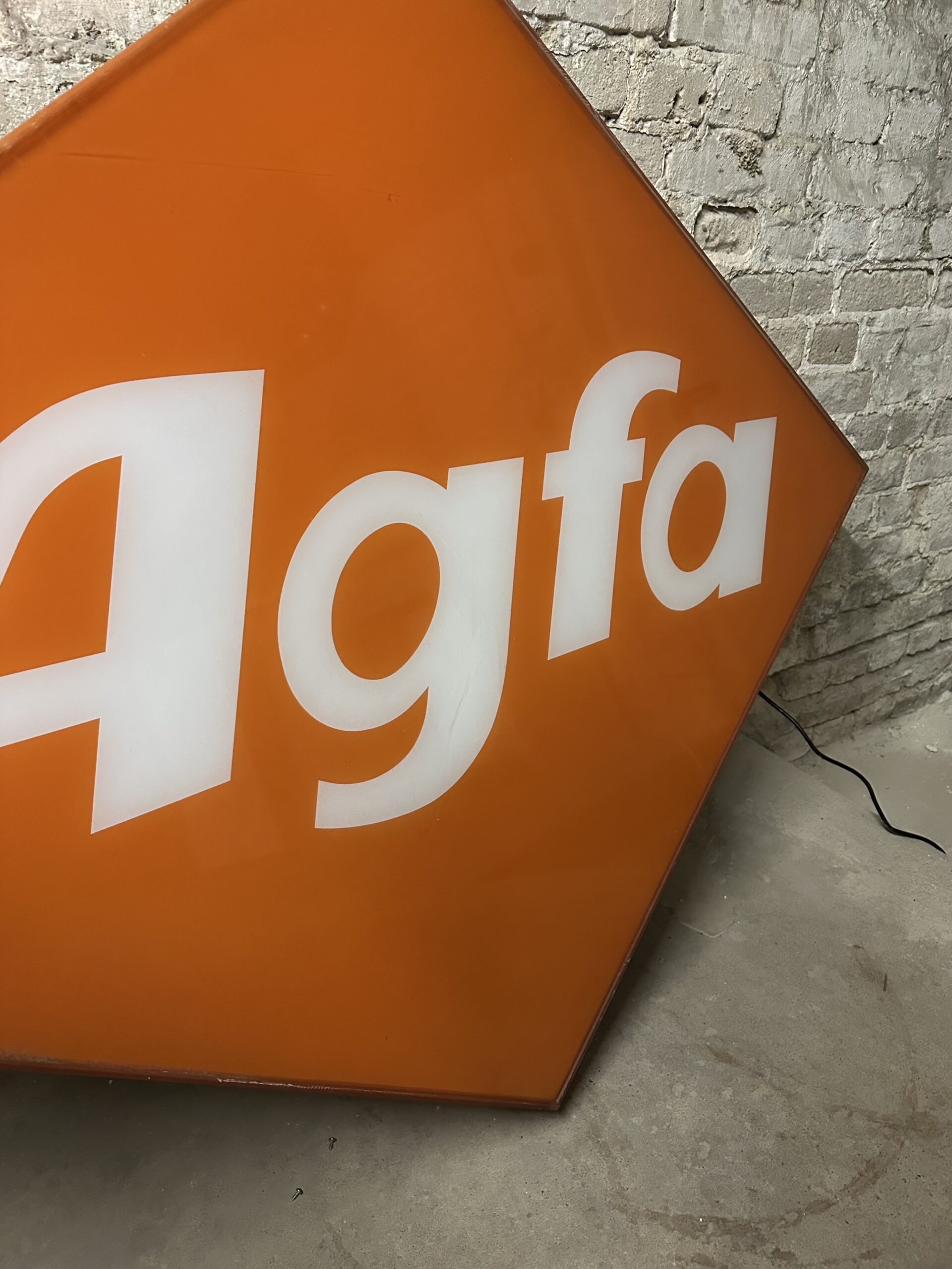 AGFA Leuchtreklame Vintage – Bild 4