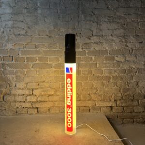 Edding Lampe Leuchtreklame